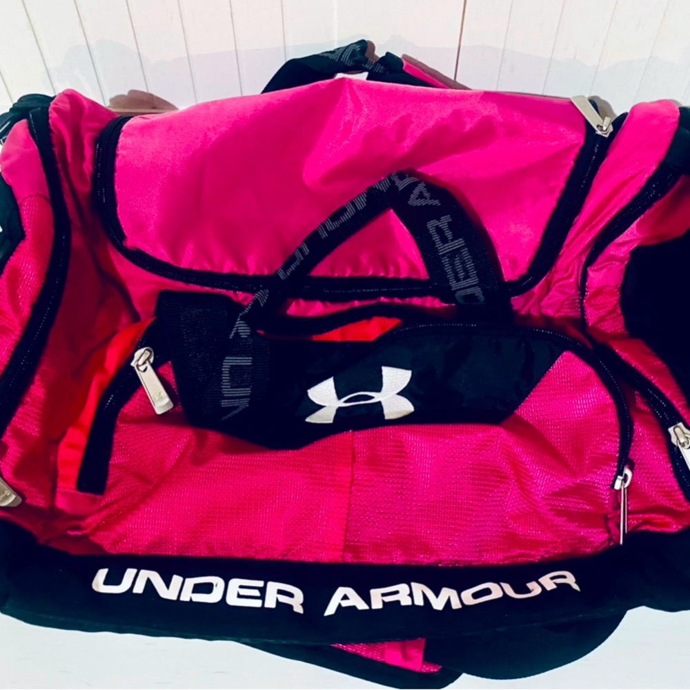 Pink Under Armour Gym Bag